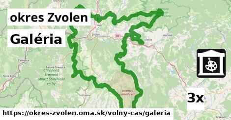 Galéria, okres Zvolen