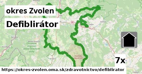 Defiblirátor, okres Zvolen