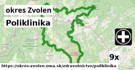 Poliklinika, okres Zvolen