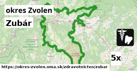 Zubár, okres Zvolen