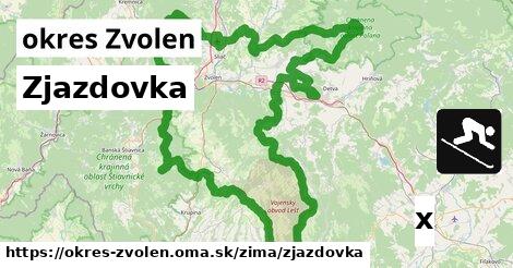 Zjazdovka, okres Zvolen