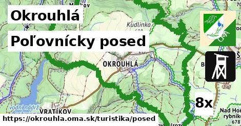 poľovnícky posed v Okrouhlá