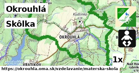 skôlka v Okrouhlá