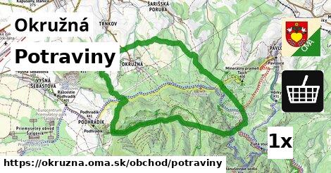 Potraviny, Okružná