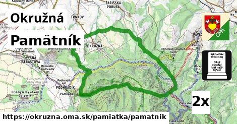 Pamätník, Okružná