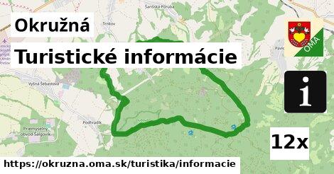 Turistické informácie, Okružná