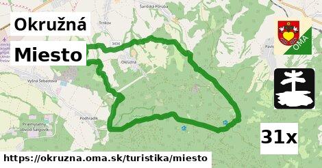 Miesto, Okružná