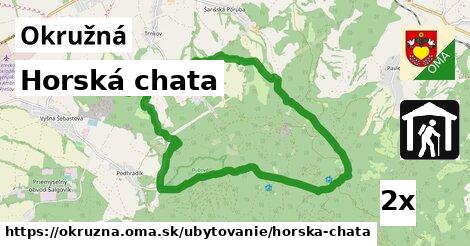 Horská chata, Okružná