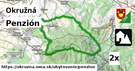 Penzión, Okružná