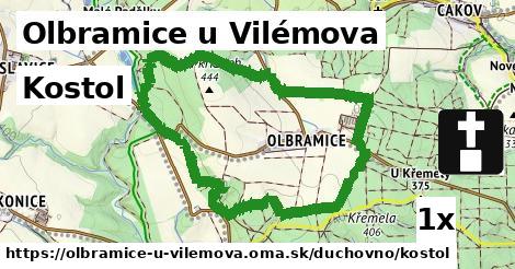 Kostol, Olbramice u Vilémova