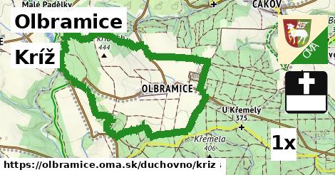 Kríž, Olbramice