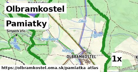 pamiatky v Olbramkostel