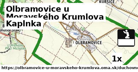 kaplnka v Olbramovice u Moravského Krumlova