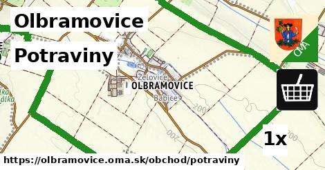 potraviny v Olbramovice