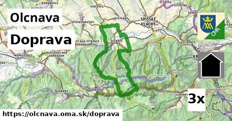 doprava v Olcnava