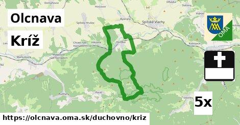 Kríž, Olcnava