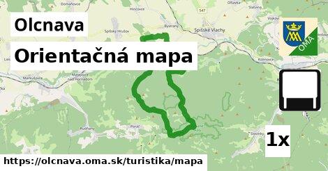 Orientačná mapa, Olcnava