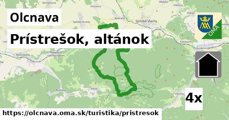 Prístrešok, altánok, Olcnava