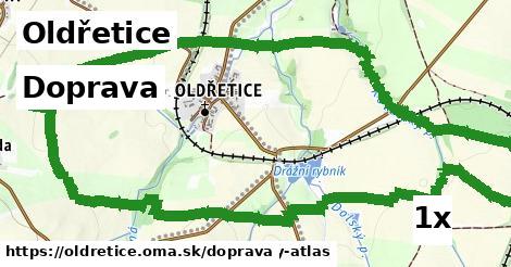 doprava v Oldřetice
