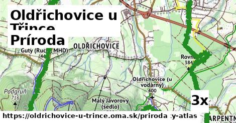 príroda v Oldřichovice u Třince