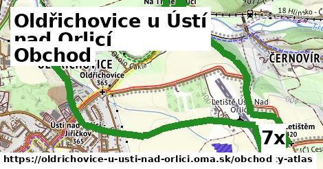 obchod v Oldřichovice u Ústí nad Orlicí