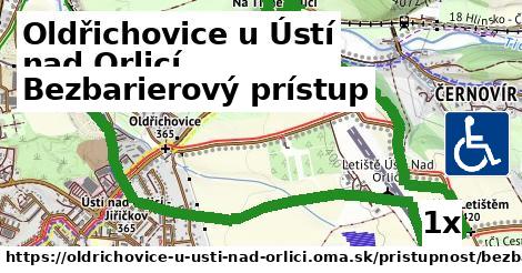 Bezbarierový prístup, Oldřichovice u Ústí nad Orlicí