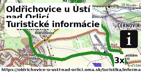Turistické informácie, Oldřichovice u Ústí nad Orlicí