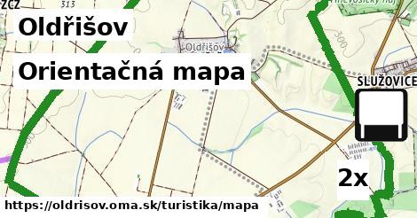 Orientačná mapa, Oldřišov