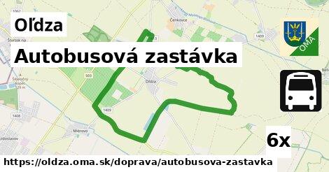 Autobusová zastávka, Oľdza