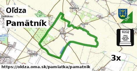 Pamätník, Oľdza