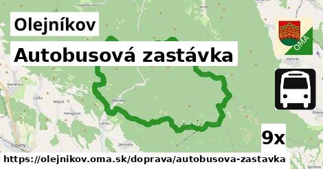 Autobusová zastávka, Olejníkov