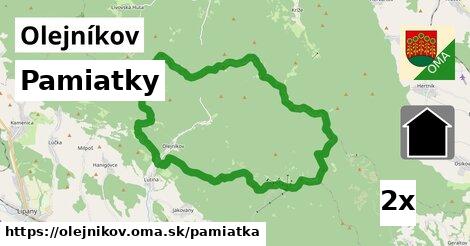 pamiatky v Olejníkov