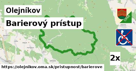 barierový prístup v Olejníkov