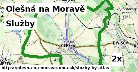 služby v Olešná na Moravě