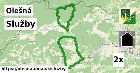 služby v Olešná