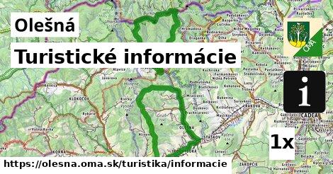 Turistické informácie, Olešná