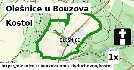 kostol v Olešnice u Bouzova