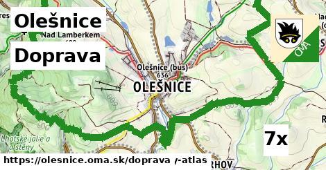 doprava v Olešnice