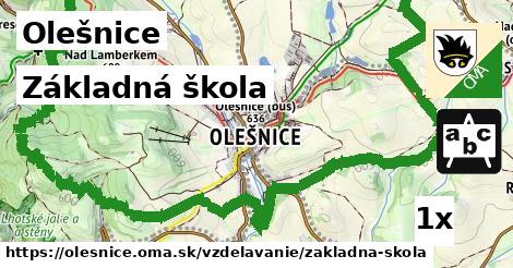 základná škola v Olešnice