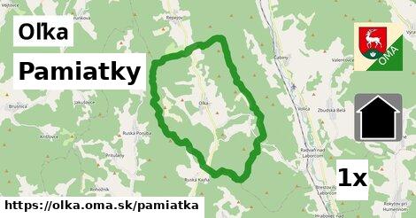 pamiatky v Oľka