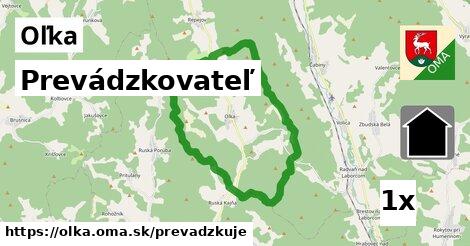 prevádzkovateľ v Oľka