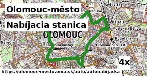 nabíjacia stanica v Olomouc-město