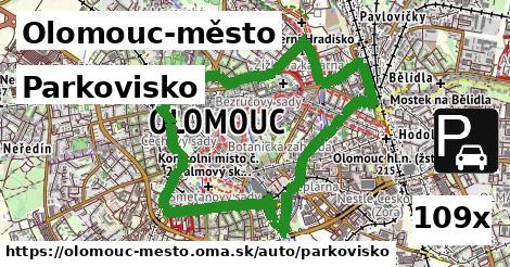 Parkovisko, Olomouc-město