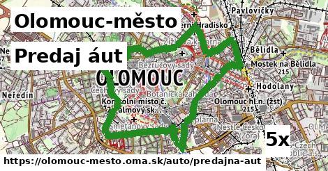 Predaj áut, Olomouc-město