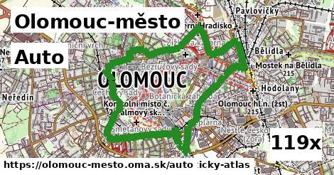 auto v Olomouc-město