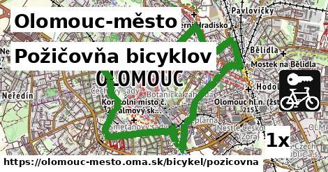 Požičovňa bicyklov, Olomouc-město