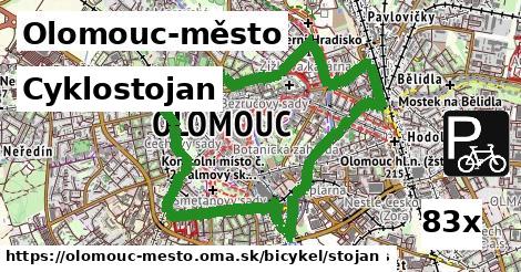 Cyklostojan, Olomouc-město