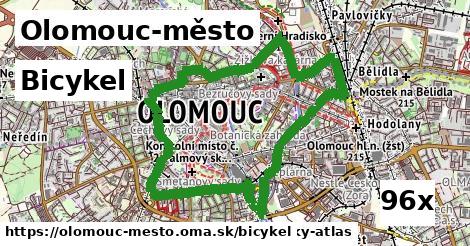 bicykel v Olomouc-město