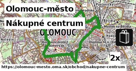 Nákupné centrum, Olomouc-město