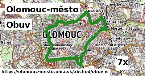 Obuv, Olomouc-město